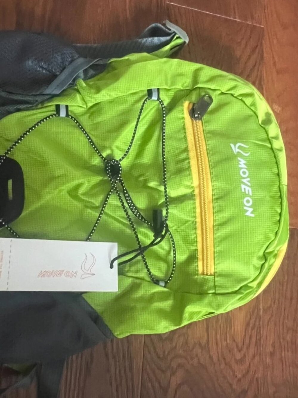 Outdoor Foldable Backpack, Lightweight Travel Bag, Ultralight Green